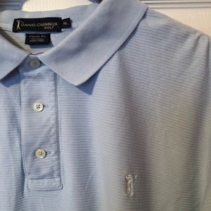 Light blue golf polo Daniel Cremieux Golf XL